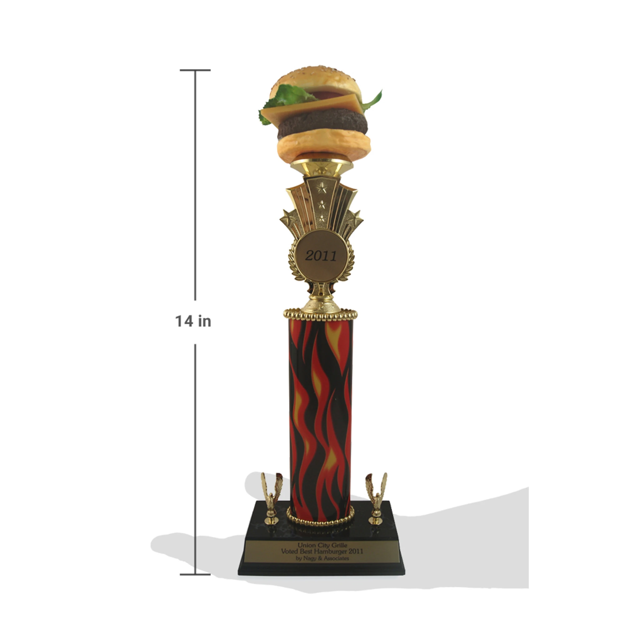 Jumbo Cheeseburger Trophy - Image 2