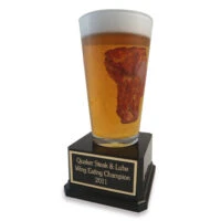 Chicken Wing And Beer Trophy