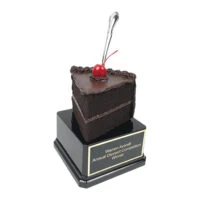 Chocolate Cake Slice Trophy