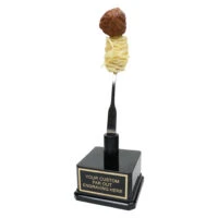 Spaghetti And Meatball Fork Trophy