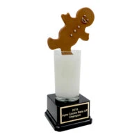 Gingerbread Man Milk Trophy