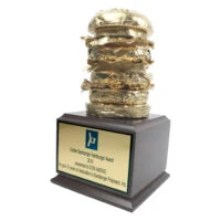 Golden Triple Burger Trophy