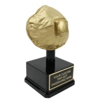 Golden N95 Mask Trophy