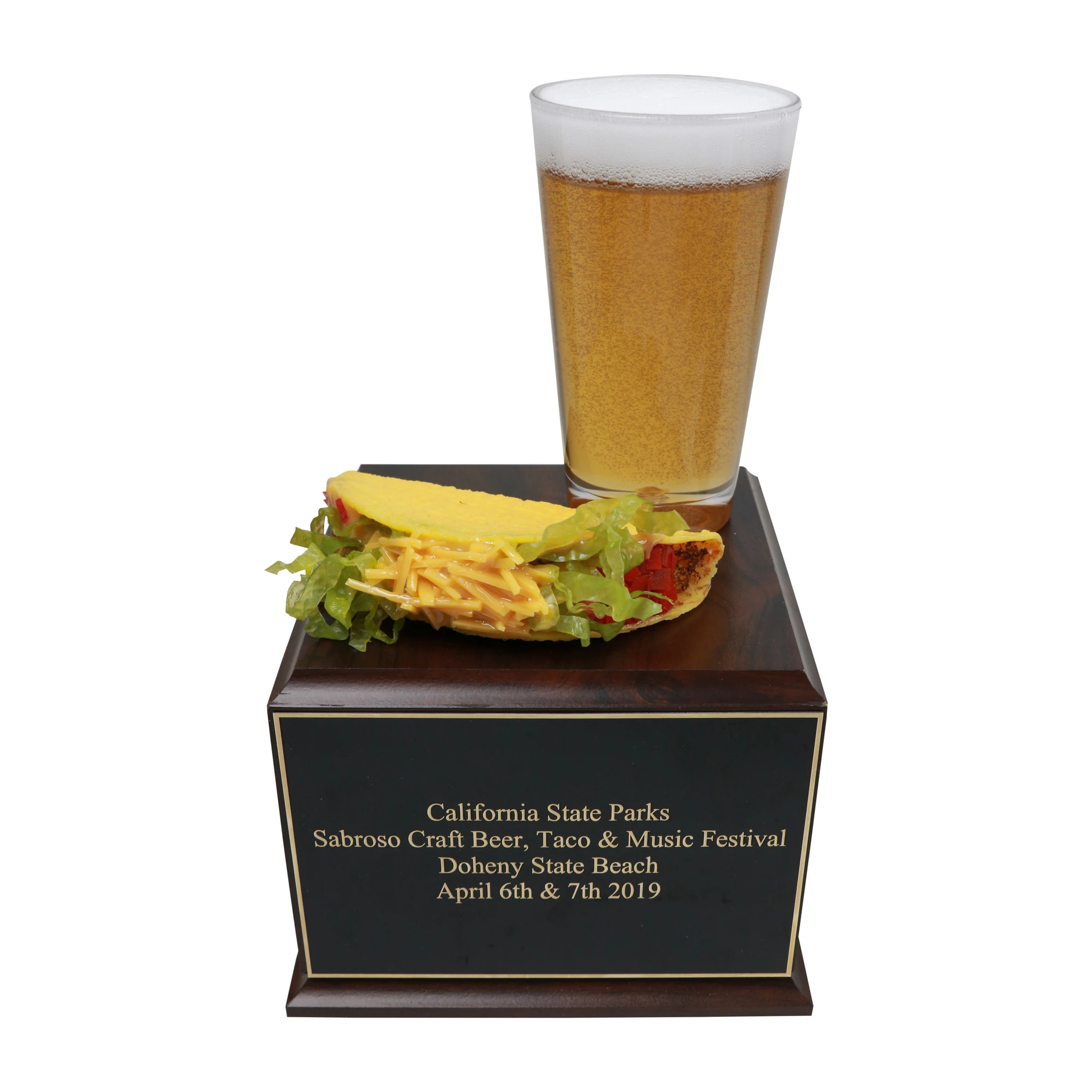 Taco And Beer Trophy