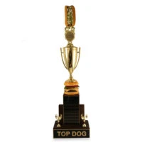 Top Dog Burger Trophy Cup
