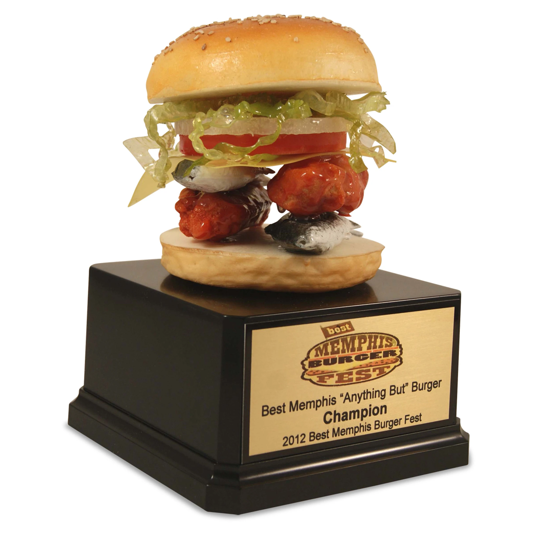 "Anything But" Burger Trophy