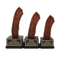 1st, 2nd And 3rd Place Bacon Trophy Set
