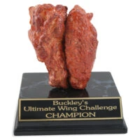 Double Chicken Wing Trophy