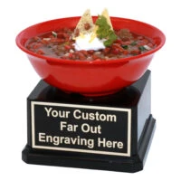 Large Bowl Of Chili Trophy