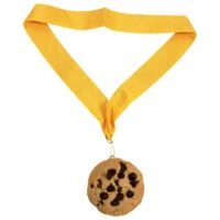 Chocolate Chip Cookie Medal