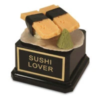 Deluxe Yellow Sushi Trophy