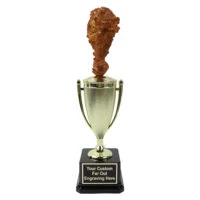 Fried Chicken Drumstick Trophy Cup
