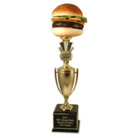 Far Out Burger Trophy Cup