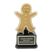 Gingerbread Man Trophy