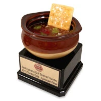 Gumbo Trophy With Cracker