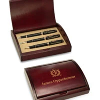 Golf Theme Three Piece Pen & Pencil Gift Set - Personalized