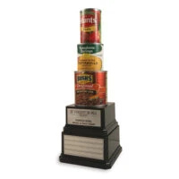Perpetual Canned Food Drive Trophy
