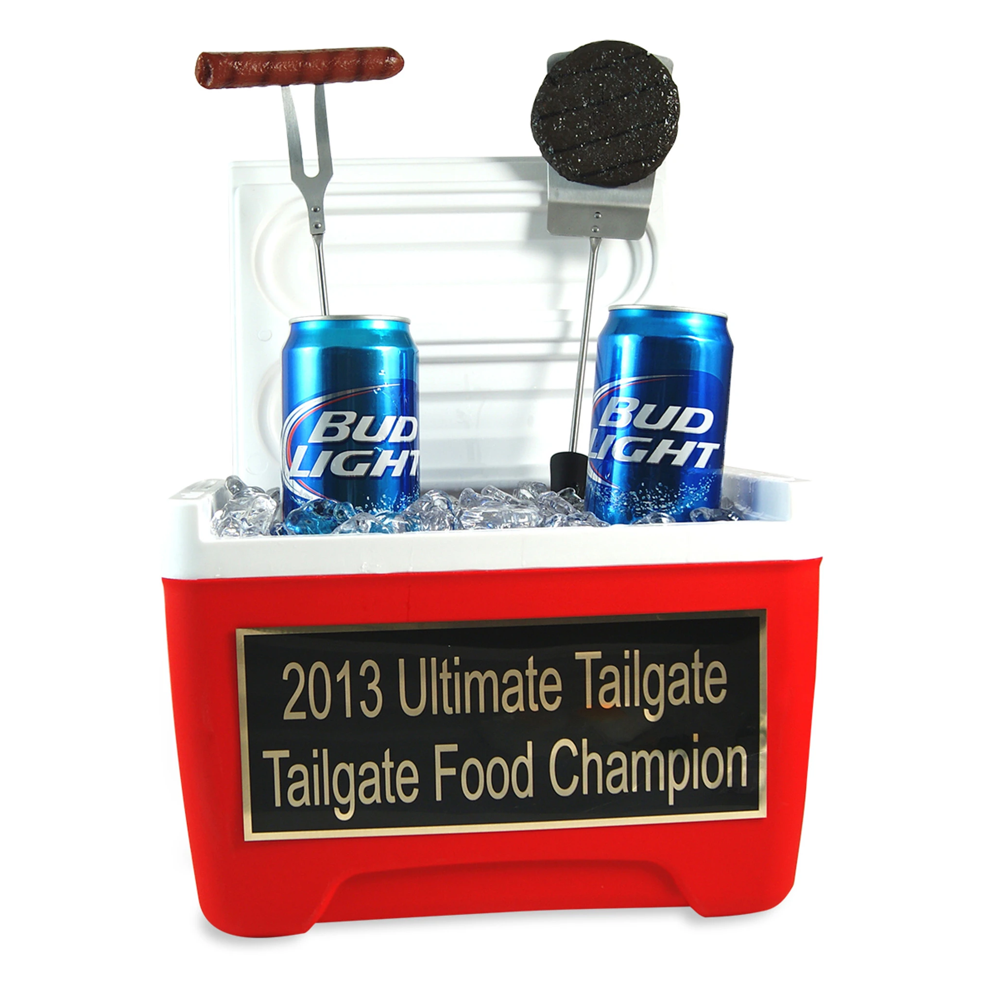 Tailgate BBQ Burger Hotdog Cooler Trophy - Image 2