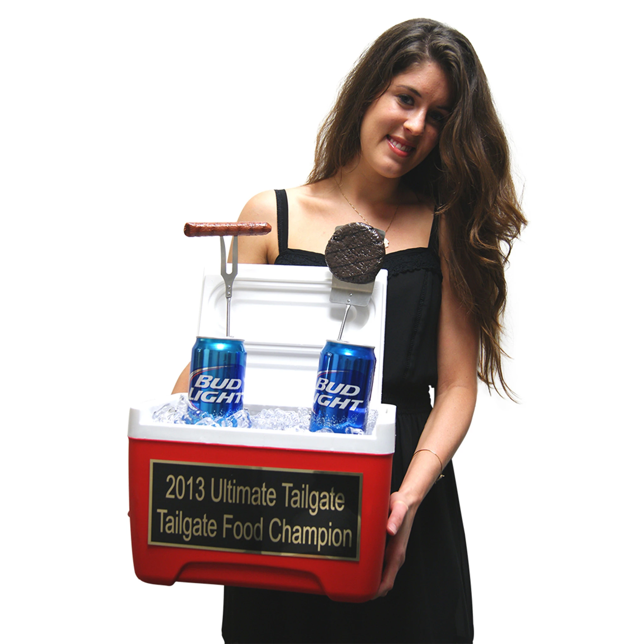 Tailgate BBQ Burger Hotdog Cooler Trophy